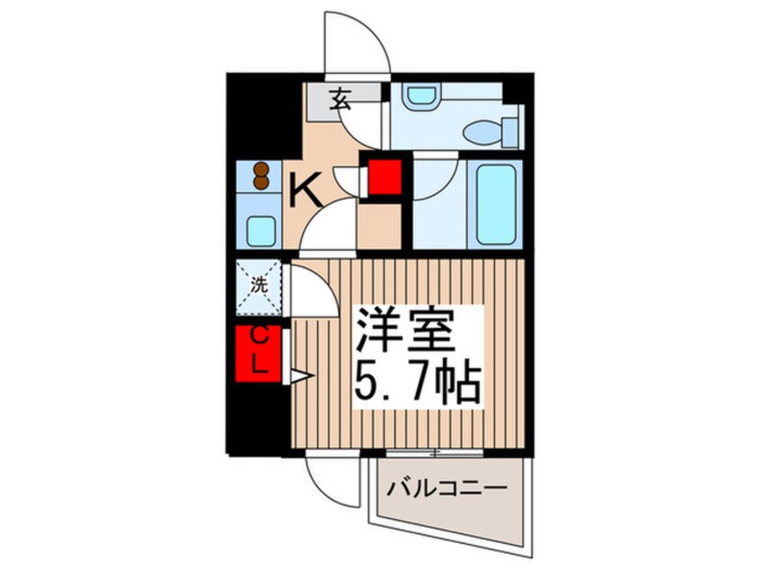 間取図 ライブコ－ト草加