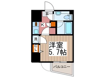 間取図 ライブコ－ト草加