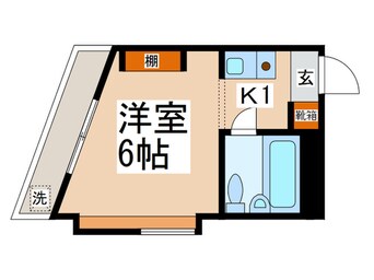 間取図 グリ－ンハイム大倉山Ⅱ