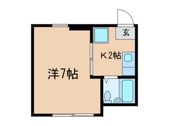 間取図 メゾンコモド江戸川橋