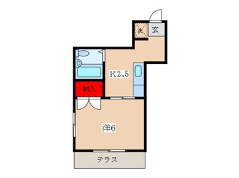 間取図 フロ－レンス本町