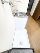 洗濯機置場 コ－ポ赤谷