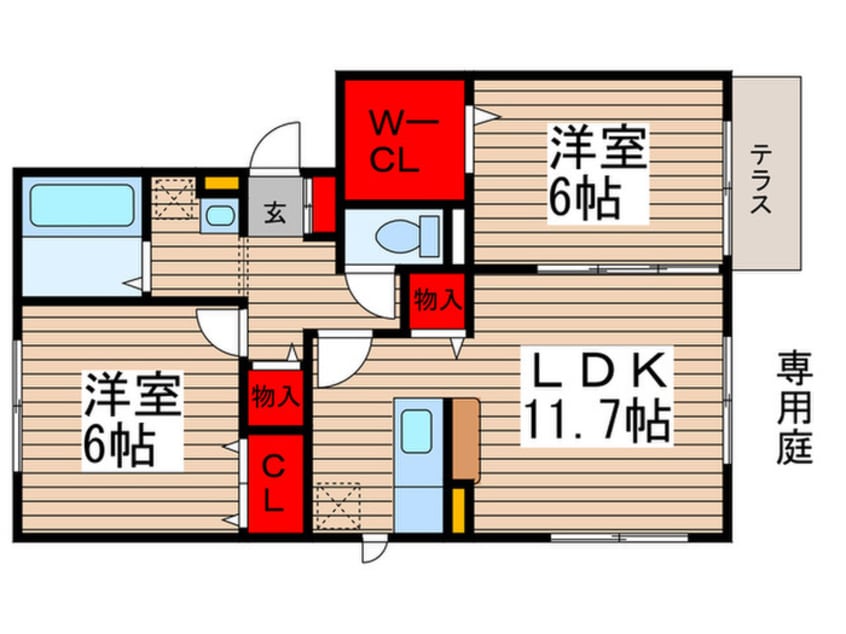 間取図 オ－クス