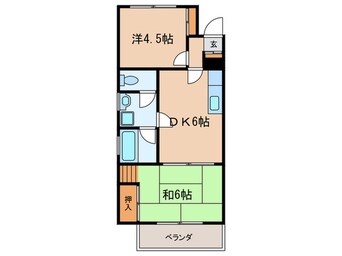 間取図 ベルメゾン