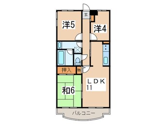 間取図 ﾎﾞﾜ小田急相模原