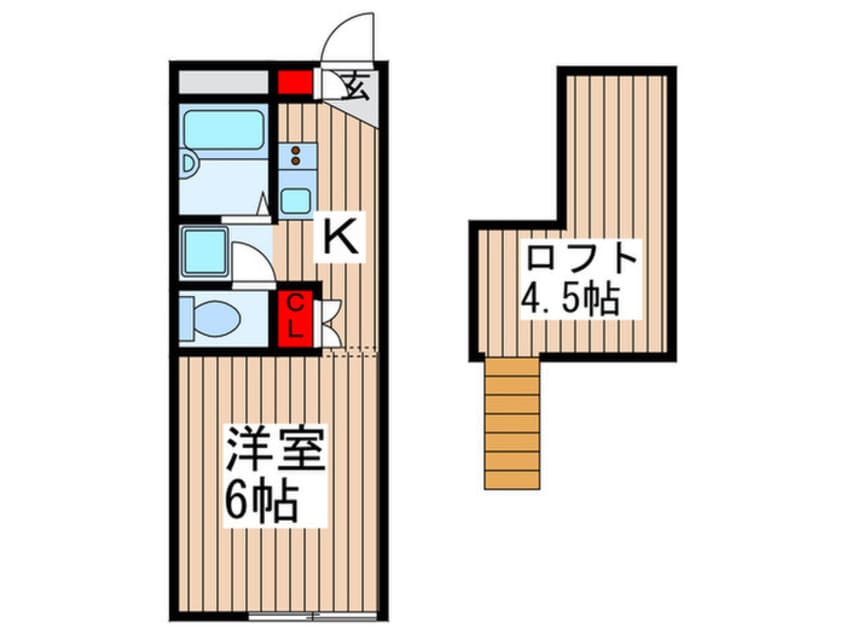 間取図 レインボーパレス