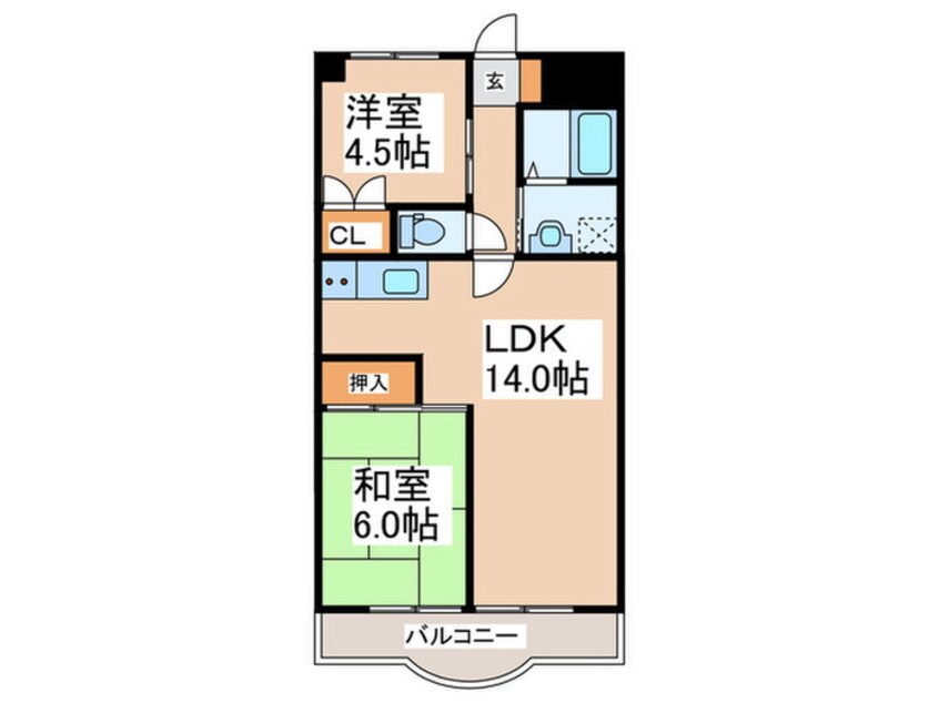 間取図 サンエクセレント