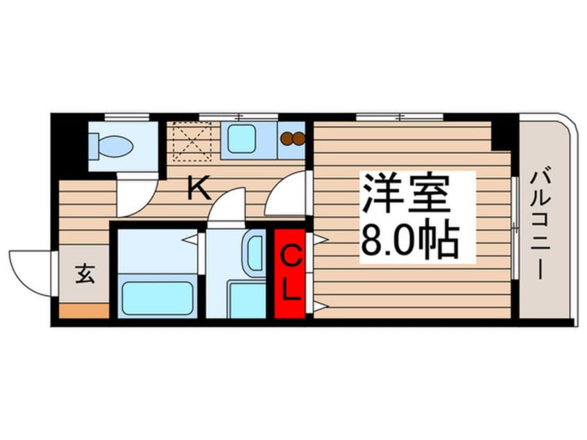 間取図 プルミエ－ル清州