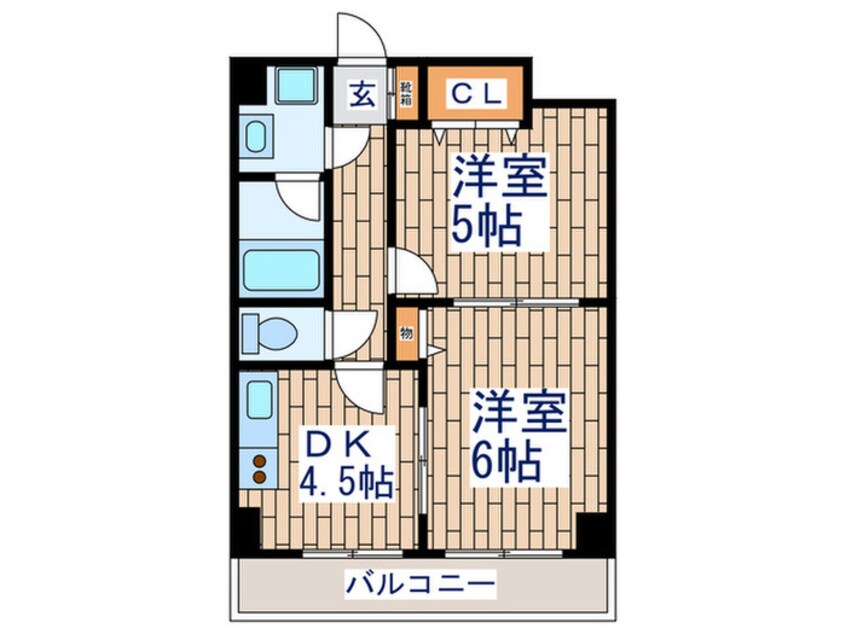 間取図 リッシェル池上