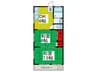 第３池田マンション 2DKの間取り