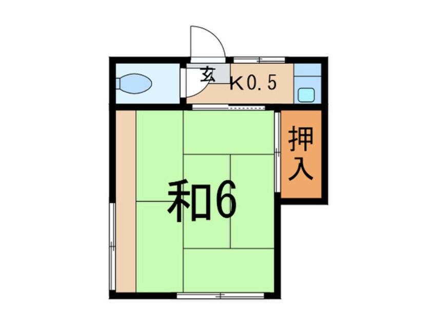 間取図 旭荘