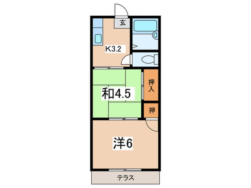 間取図 湘南シ－サイドコ－ポ