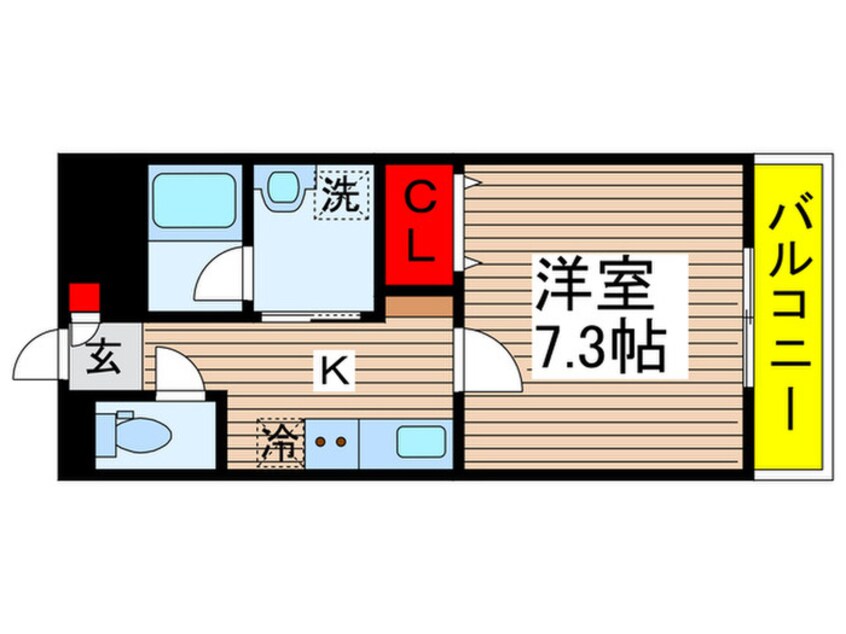 間取図 ディアコート勝田台