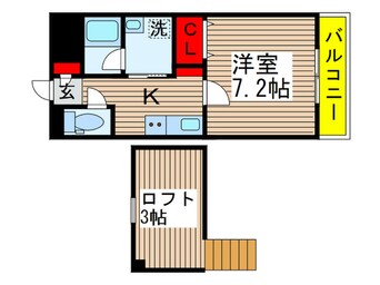 間取図 ディアコート勝田台