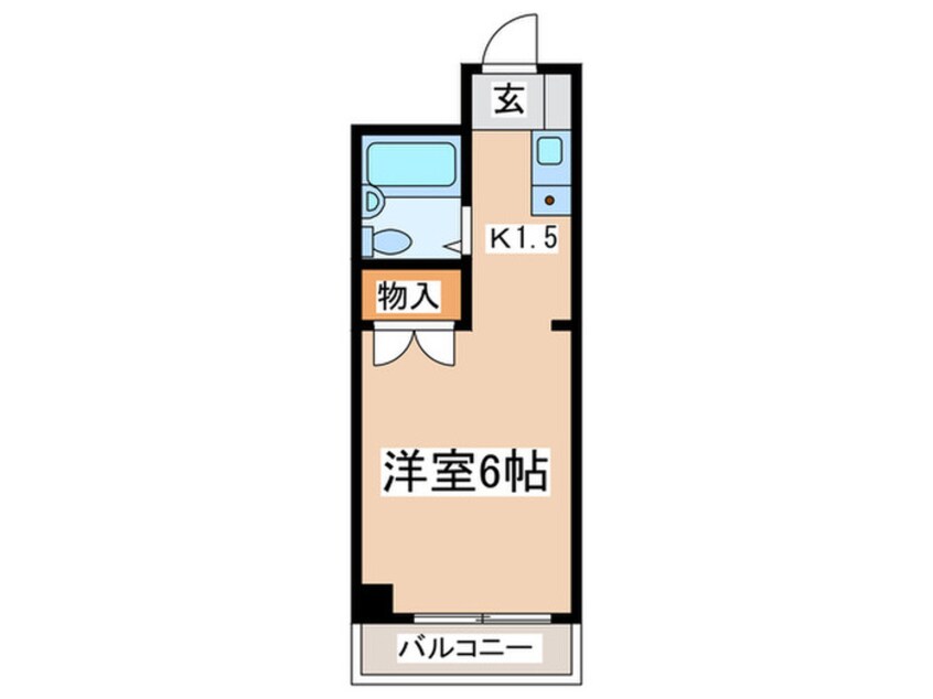 間取図 Ｕトピア高幡不動