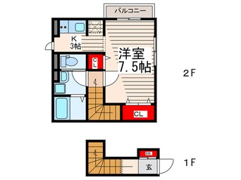 間取図 ピヴォワーヌ
