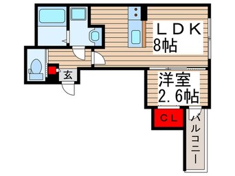 間取図 ＫＬＥＩＳ東所沢