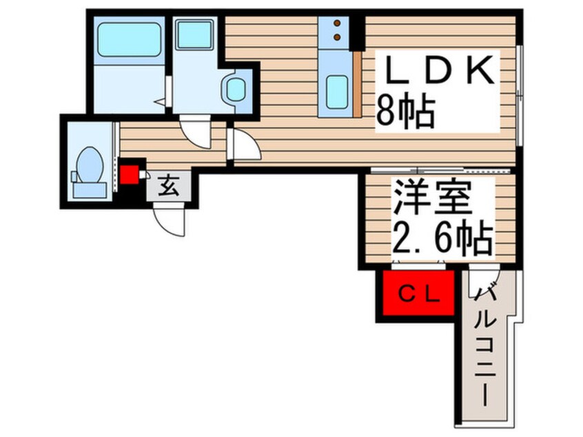 間取図 ＫＬＥＩＳ東所沢