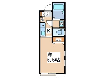 間取図 ラミアカーサ古淵