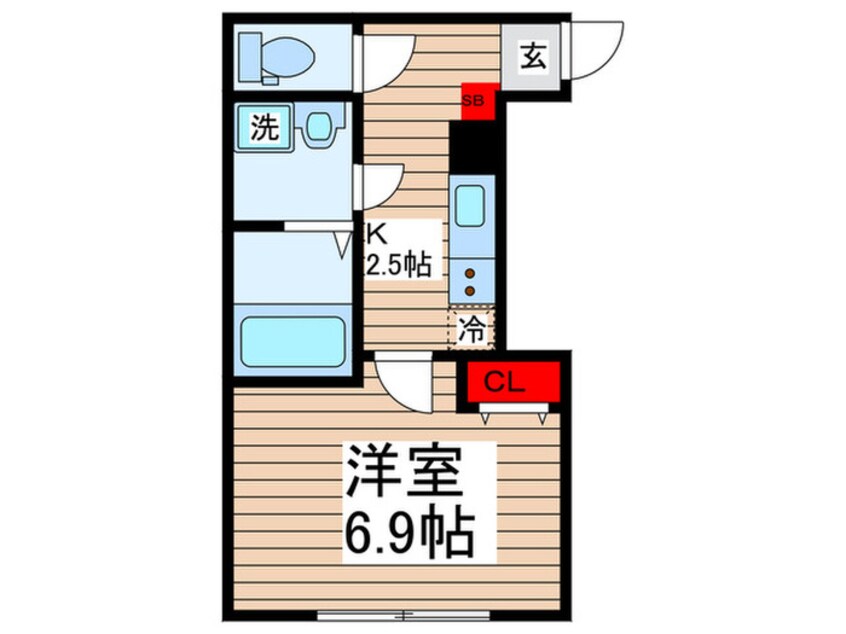 間取図 MQuarto瑞江Ⅱ