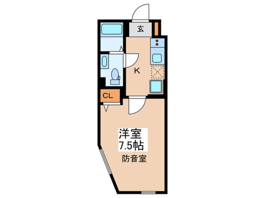 間取図 Konomiレジデンス秋葉原