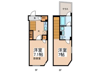 間取図 Konomiレジデンス秋葉原