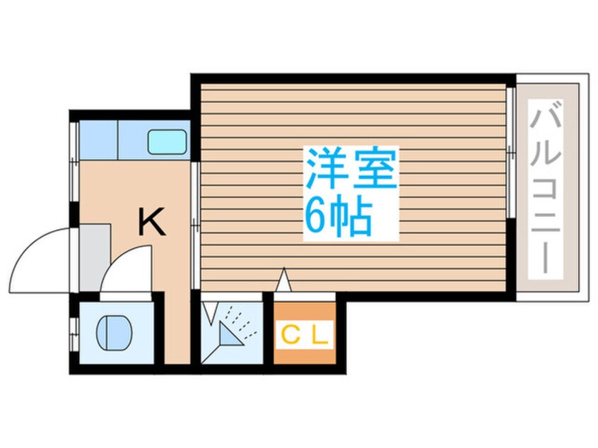 間取図 友金マンション