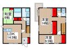 北国分一丁目貸家 3LDKの間取り
