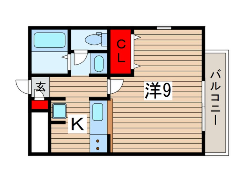 間取図 エルフォート・Ｕ