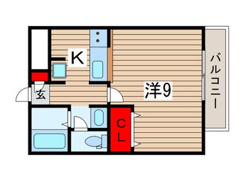 間取図 エルフォート・Ｕ