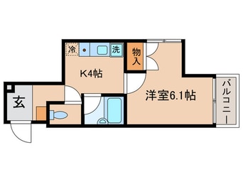 間取図 ヴェローナ目黒(1104)
