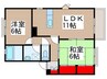 センチュリ－Ａ 2LDKの間取り