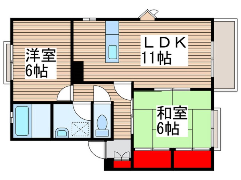 間取図 センチュリ－Ａ