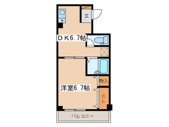 間取図 ジュネス西湘