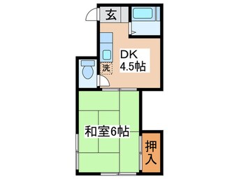 間取図 ＣＡＳＡ松原