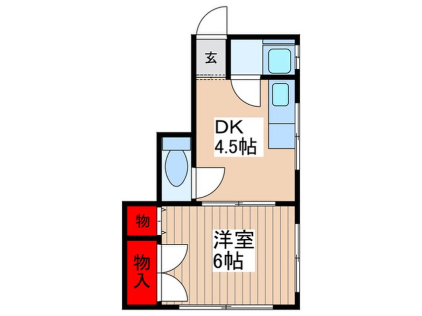 間取図 ＣＡＳＡ松原