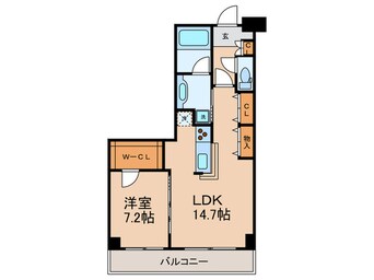 間取図 プライムアーバン豊洲