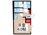 ＡＩＲＬＩＸ南千住 1Rの間取り