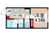 ＡＩＲＬＩＸ南千住 1Kの間取り