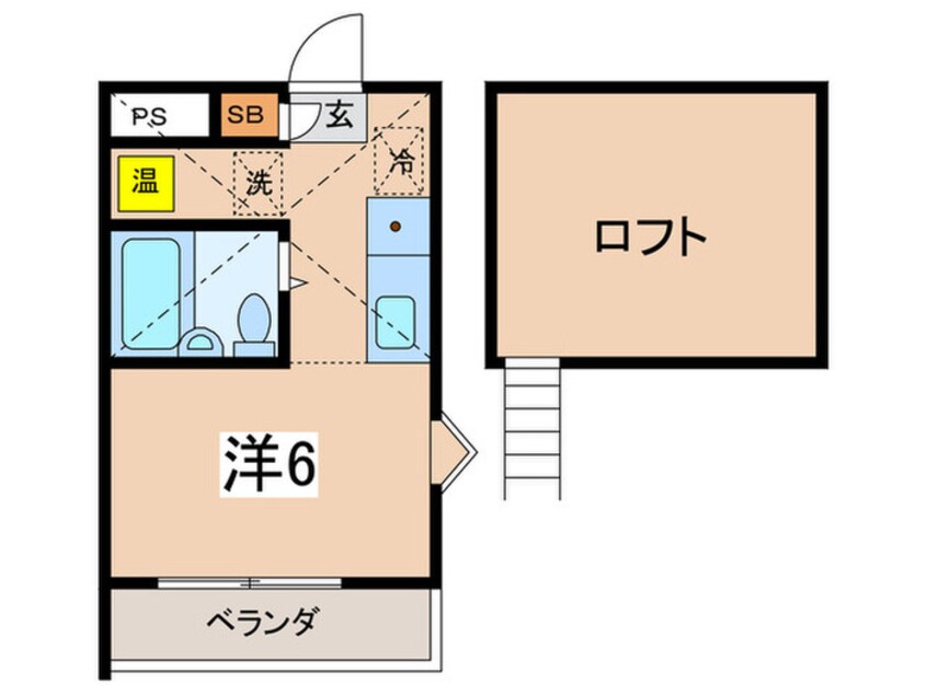 間取図 ユーコート鶴ヶ峰イースト