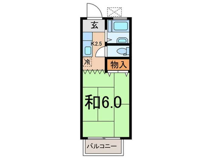 間取り図 桜ハイツ