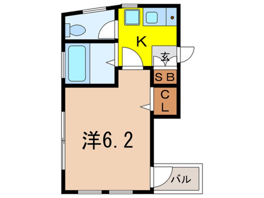 間取図 フォ－ラム常盤台