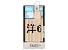 マイタウンひばりが丘 1Rの間取り