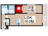 Ｓｐｒｏｕｔ流山 1LDKの間取り
