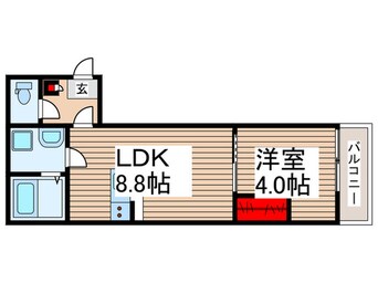 間取図 Ｓｐｒｏｕｔ流山