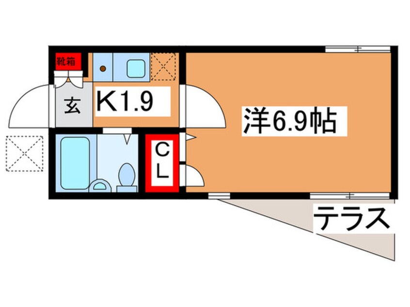 間取図 メゾン中野