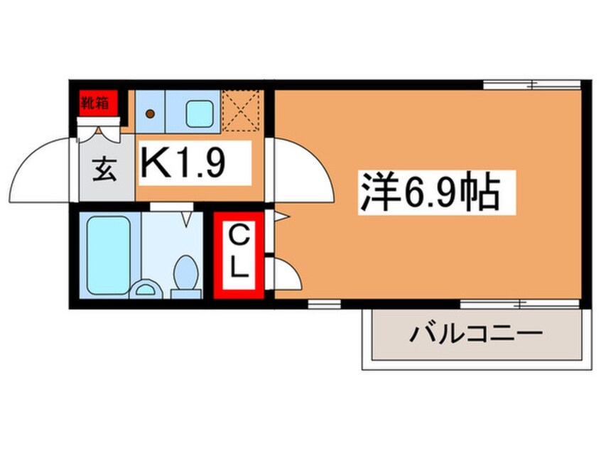 間取図 メゾン中野