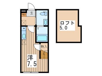 間取図 アステリア西谷