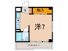 ステイヒルズ 1Rの間取り