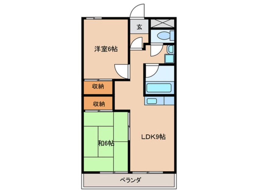 間取図 小野藤マンション